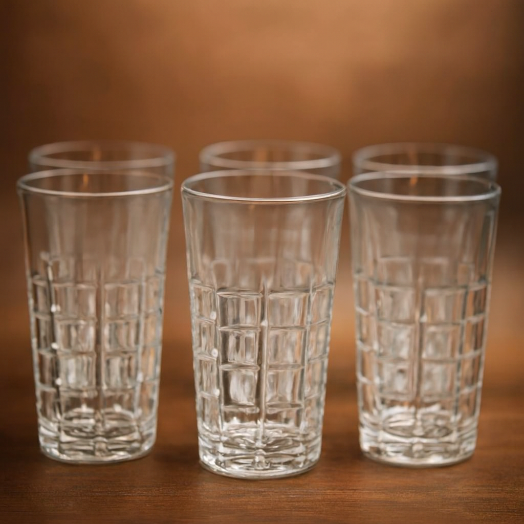 Classic Crystal Highball Glass Set of 6