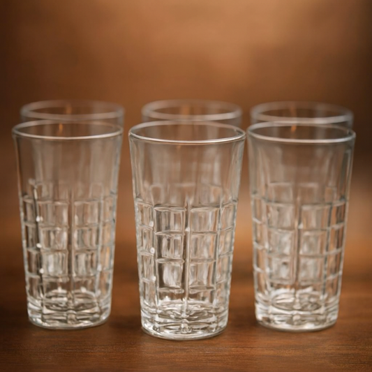 Classic Crystal Highball Glass Set of 6