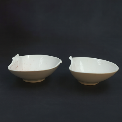 Speckled Oval Plate – Dust Rose Fade