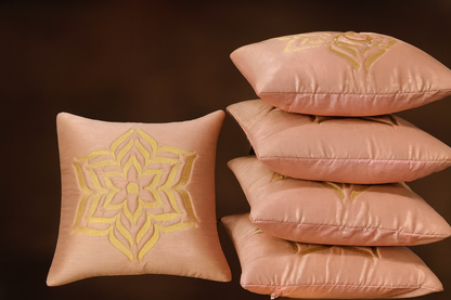 Embroidered 16x16 Inch Cushion Covers