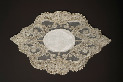 Luxury Embroidered Table Mat Set of 6 – 12x18 Inches