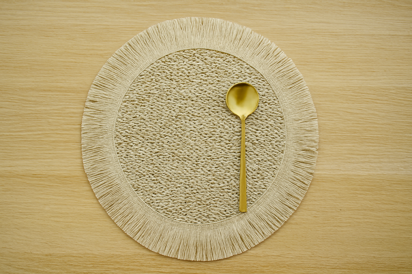 Boho Chic Fringe Table Mats – Premium Set of 6