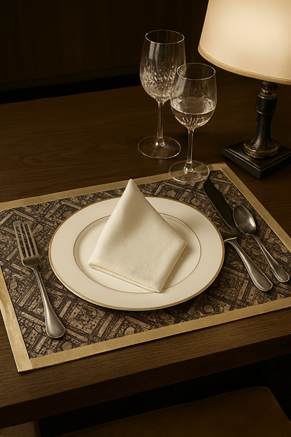 Luxury PVC Table Mats (12" x 18")