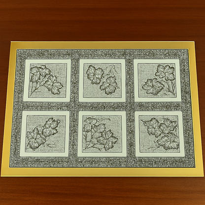 Luxury PVC Table Mats (12" x 18")