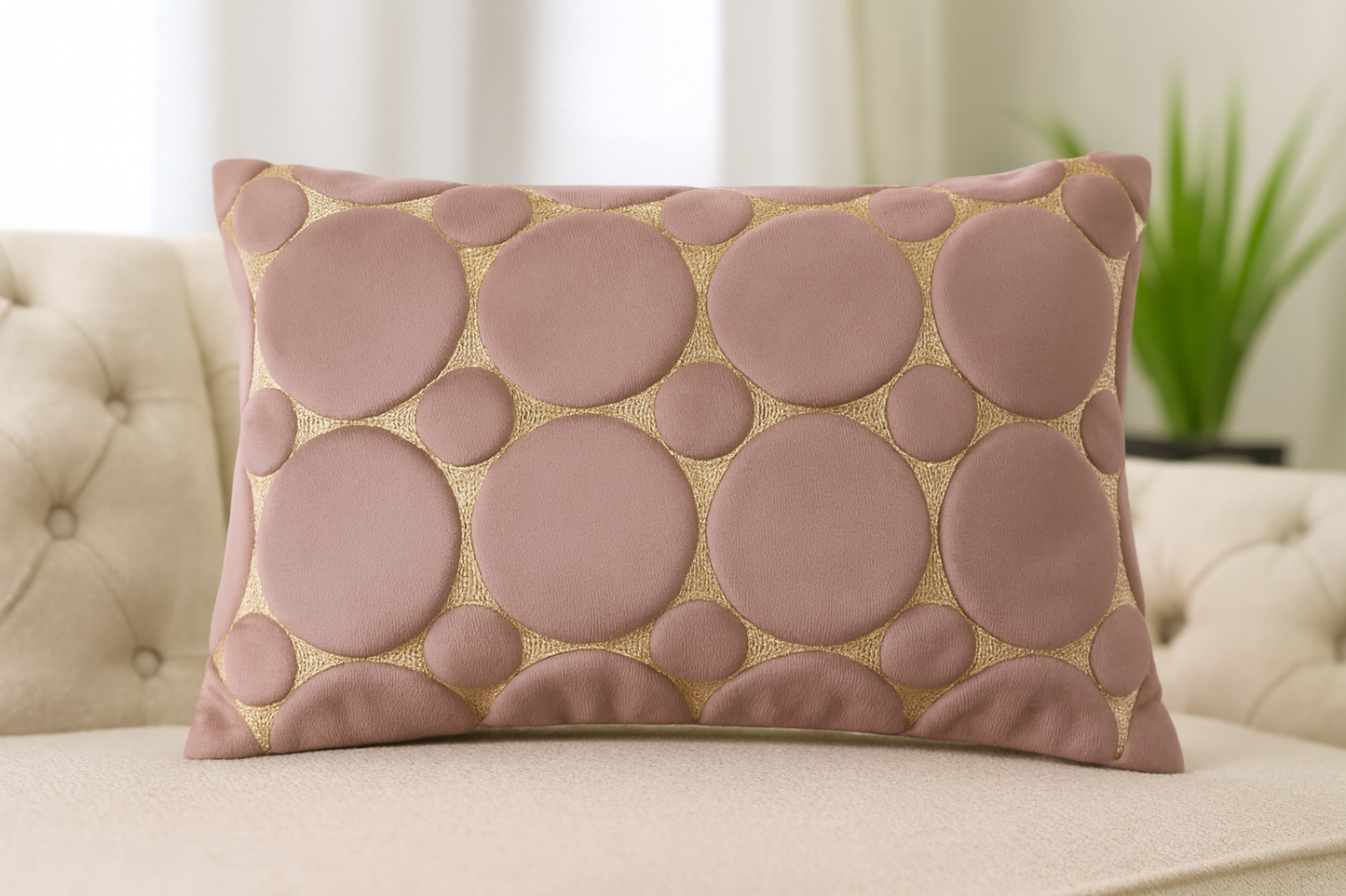 Premium 12x18 Lumbar Cushion Cover Set of 2,