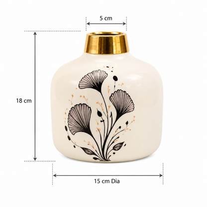 LUXURY METAL VASE