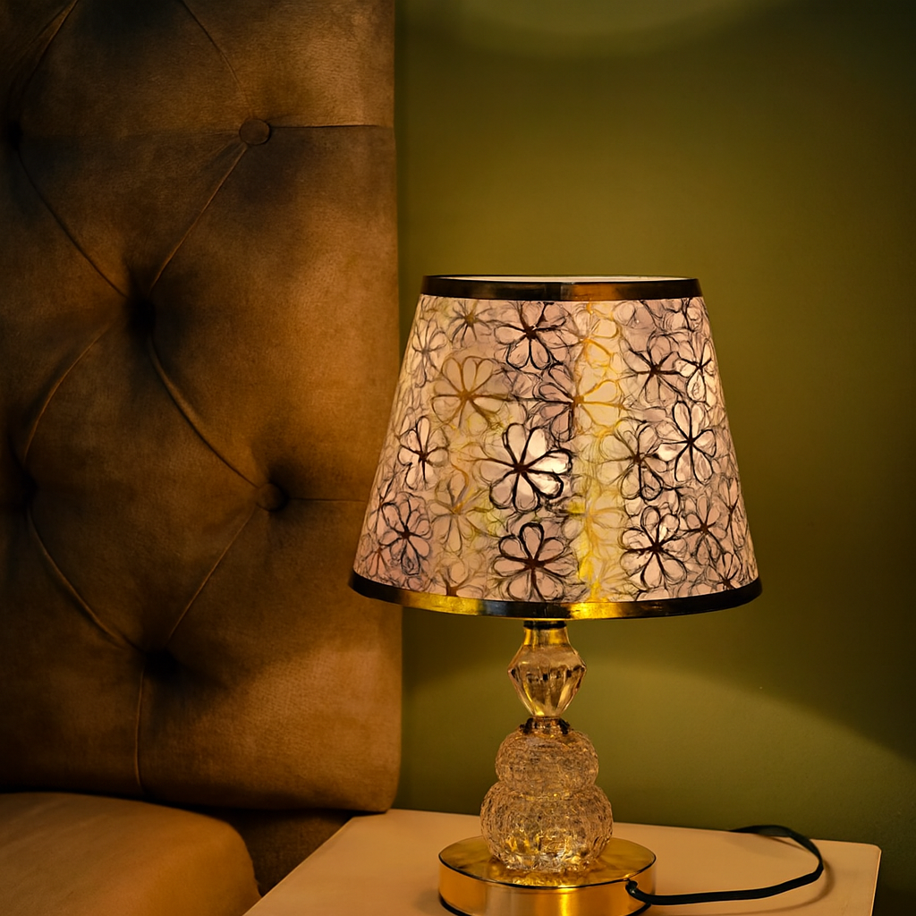 Crystal Base Table Lamp