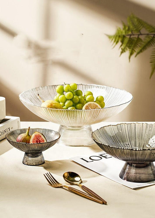 Elegance Crystal Pedestal Bowl