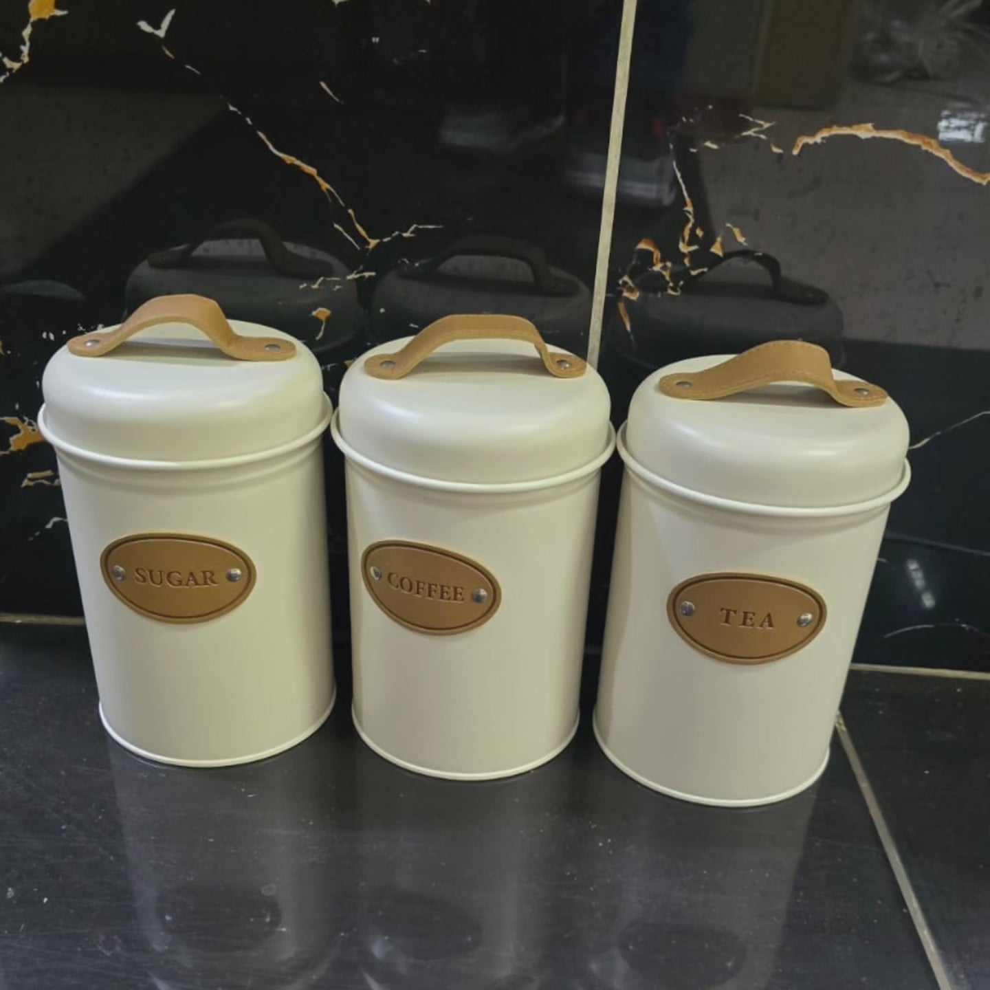 Elegant Airtight Storage Canister Set