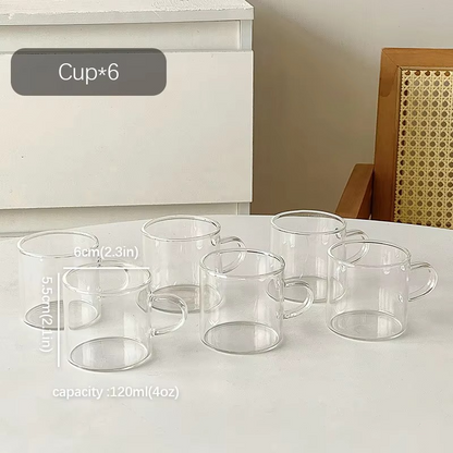 Elegant Glass Tea Serving Set