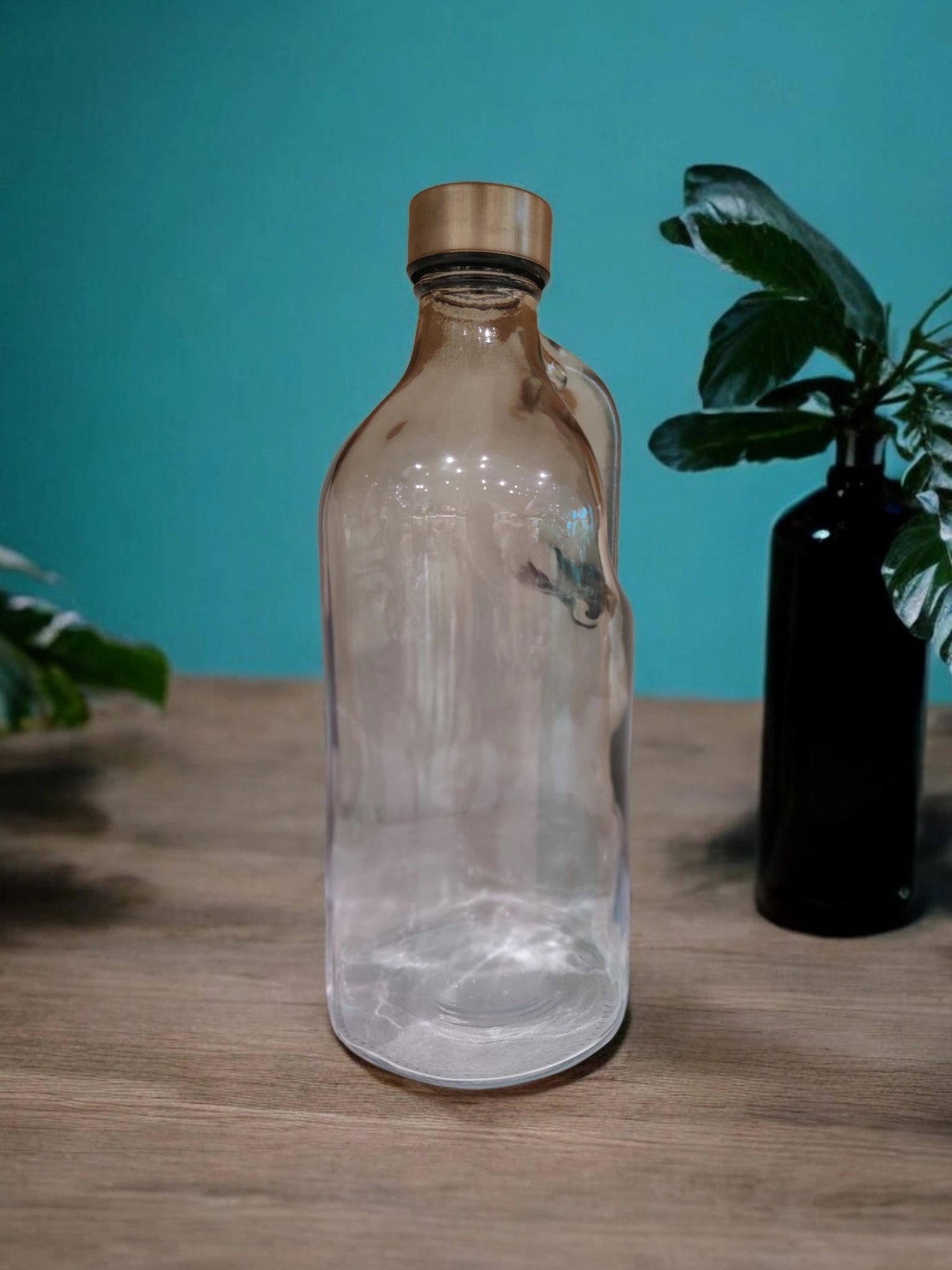 Elegant Kitchen Glass Bottle Set
