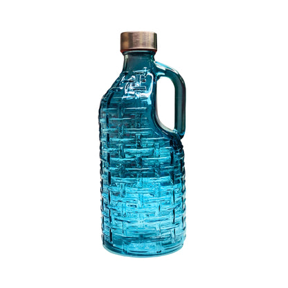 Fridge Glass Bottles 1 Litre Set of 3