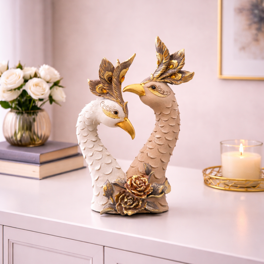 Royal Peacock Decorative Showpiece