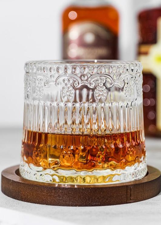 Vintage-Style Whiskey Glass