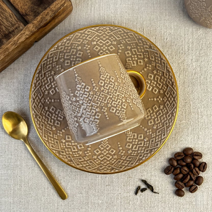 12PC CUP SAUCER SET 200CC