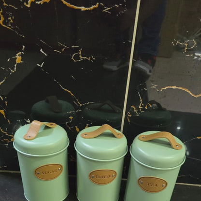 🎁 3Pc Alloy cannisters set (Discount)
