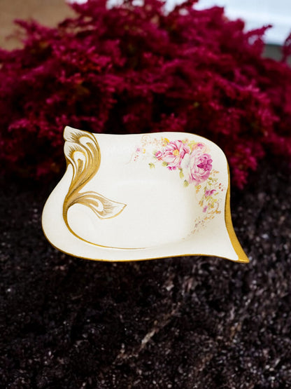 Elegant Floral Embossed Decorative Bowl Set