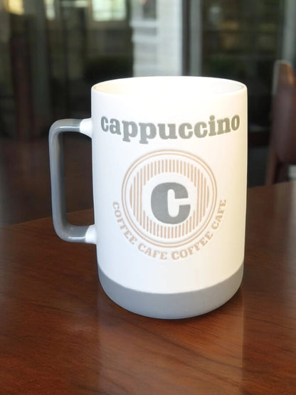 🎁 Ceramic Cappuccino Coffee Mug (Discount)