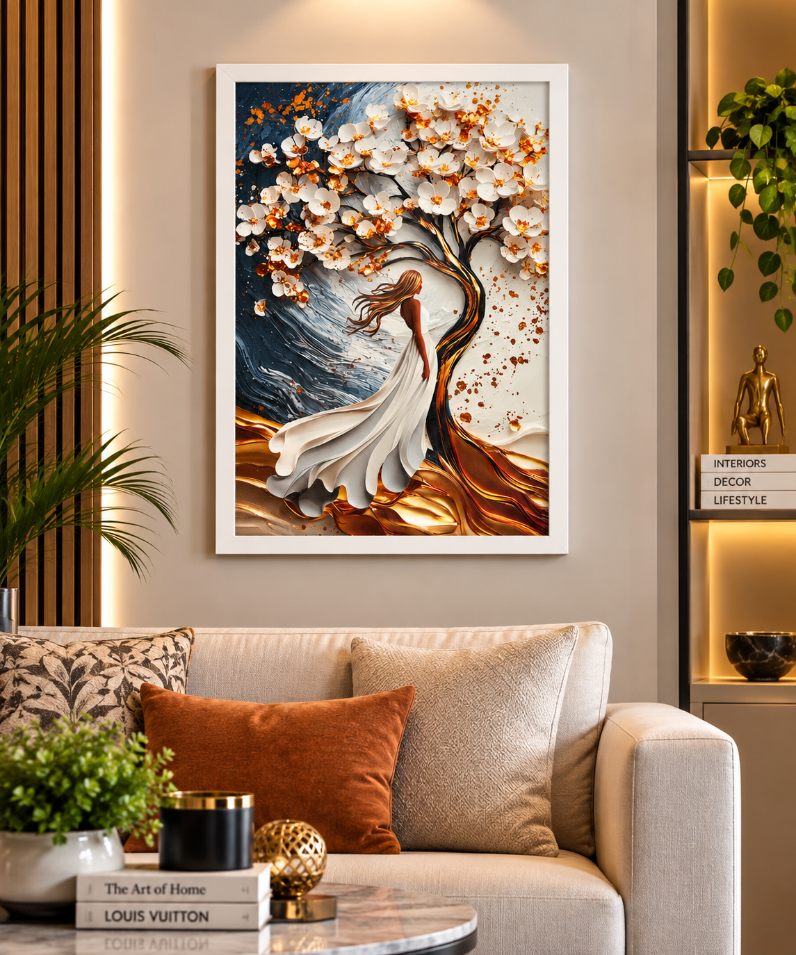 Luxury Statement Framed Wall Art Collection