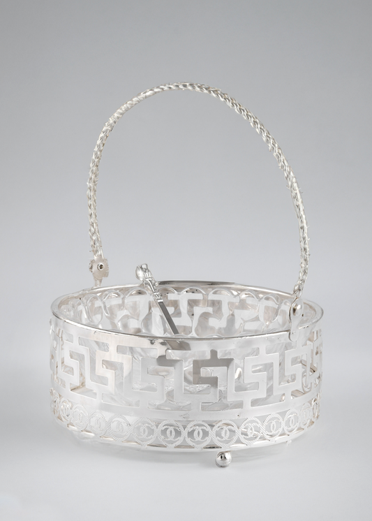 VERSACE BASKET WITH HANDLE