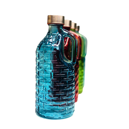 Kitchen Glass Bottle Set for Storage Pack of 3