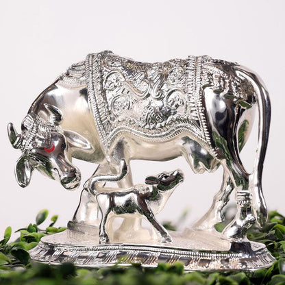 Kamdhenu Cow and Calf Showpiece