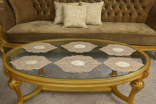 Luxury Embroidered Table Mat