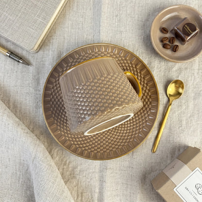 Textura Luxe 12pc Tea Set-Mirana Decoor
