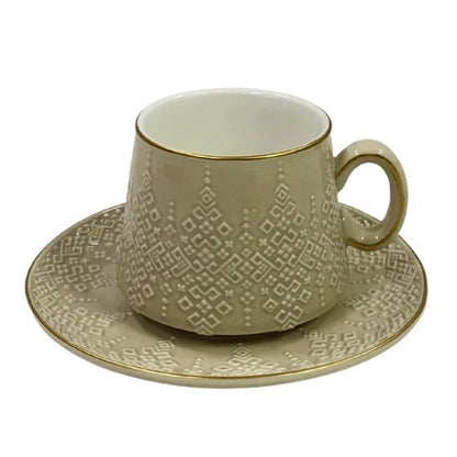 12PC CUP SAUCER SET 200CC