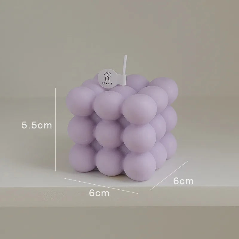 Modern Cube Shape Candle