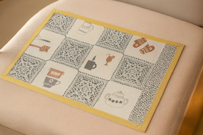 Modern PVC Table Mats Set for Home