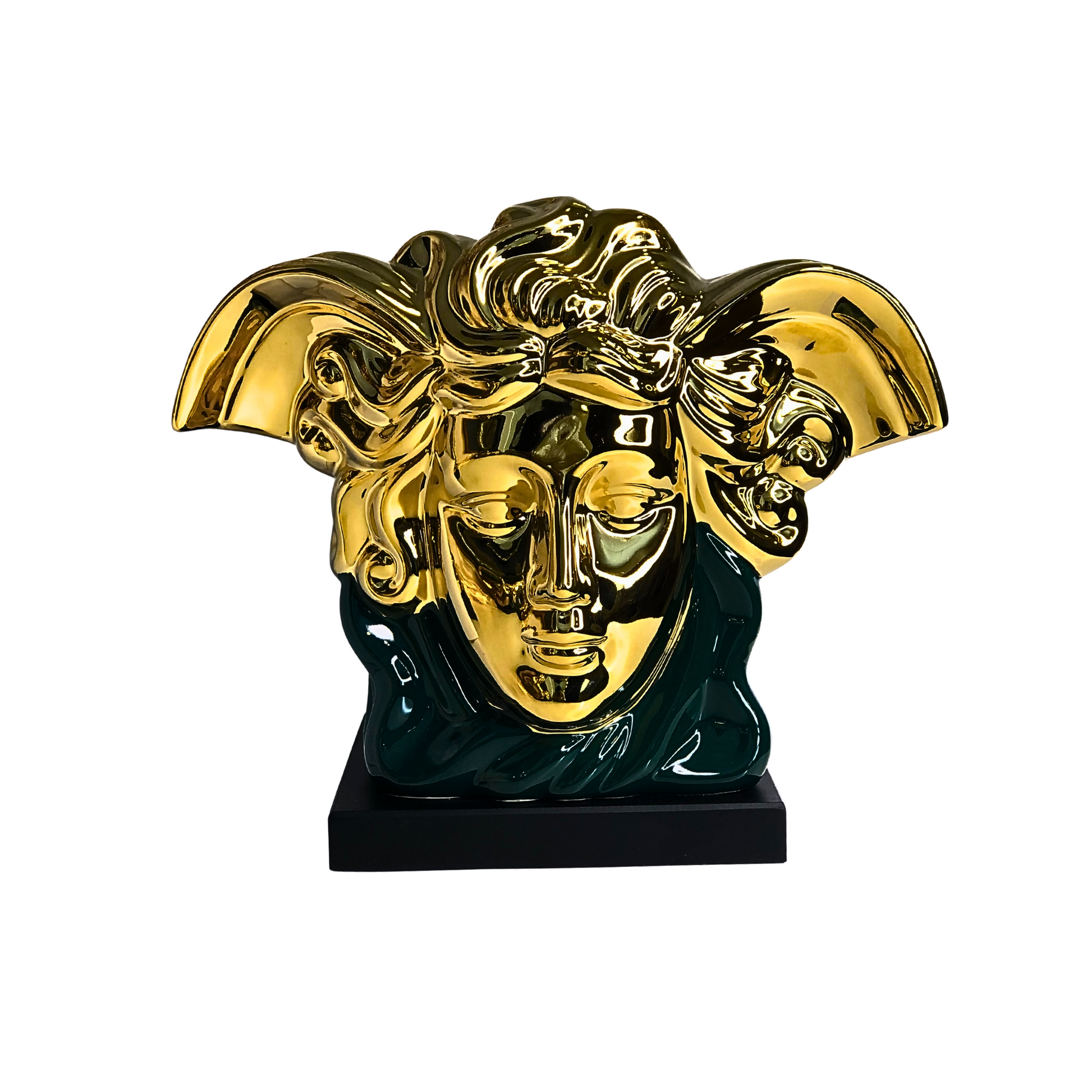 Premium Gold Medusa Showpiece