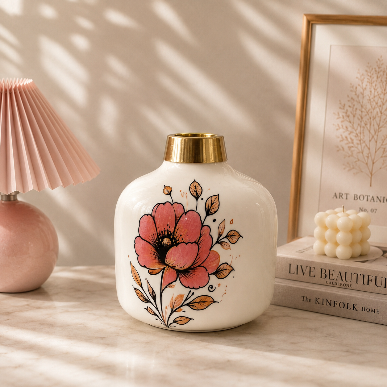 LUXURY METAL VASE