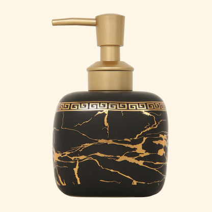 🎁 Black & Gold Marble Soap Dispenser (Discount)