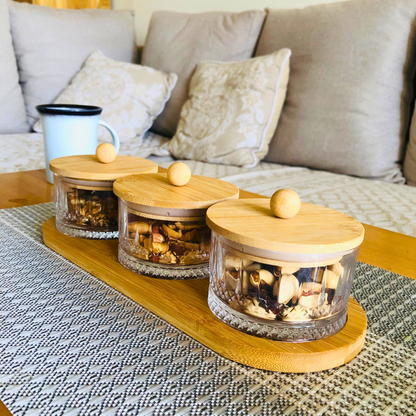 Rosewood Wood Dry Fruit Tray