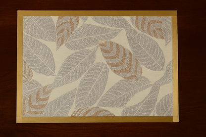 Washable PVC Dining Table Mats Set of 6