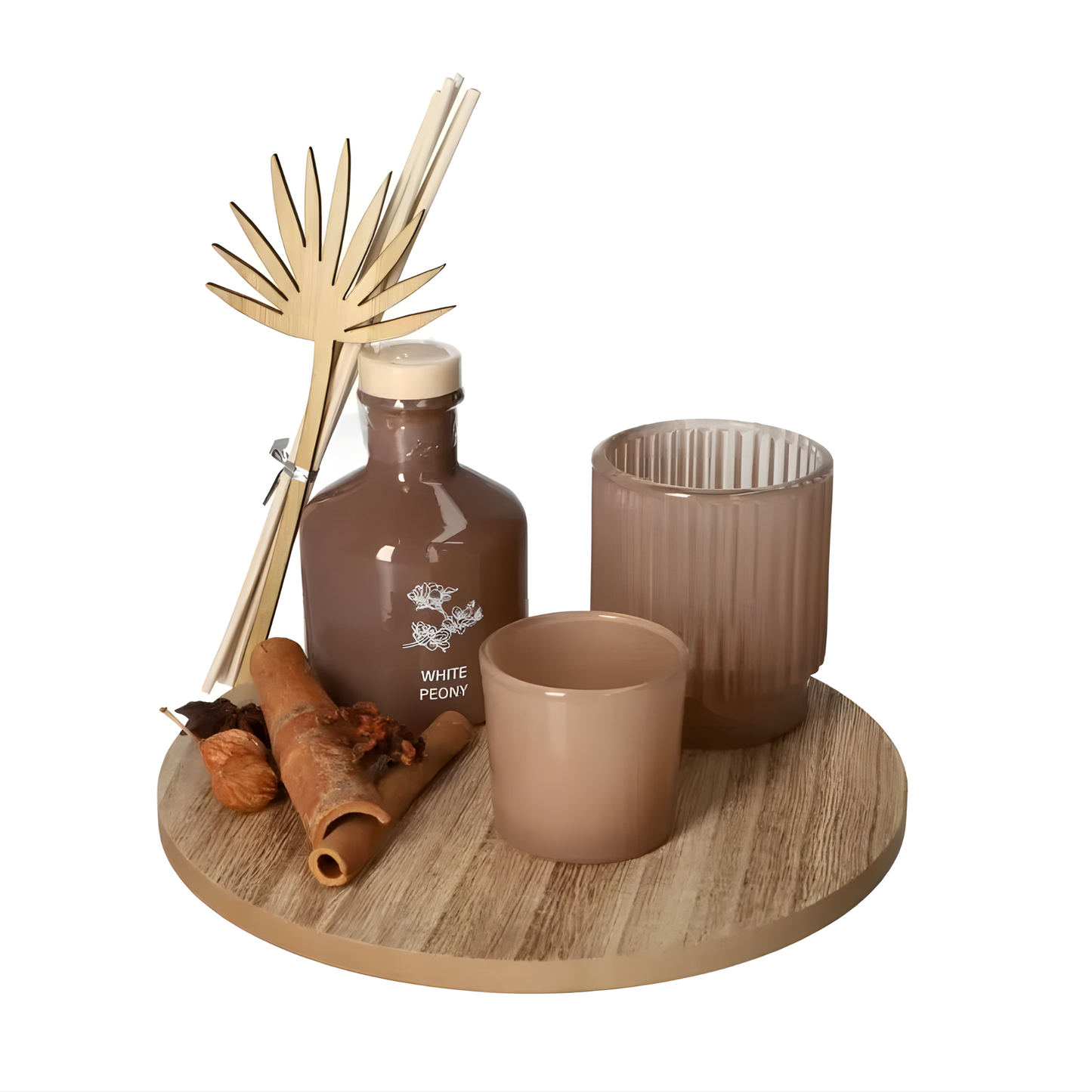 Aromatic Reed Diffuser Set with Elegant Decorative Sticks