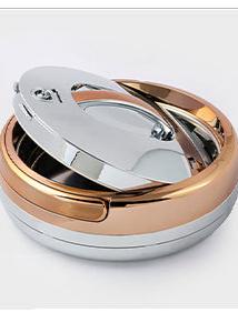 2L Round Gold Food Warmer