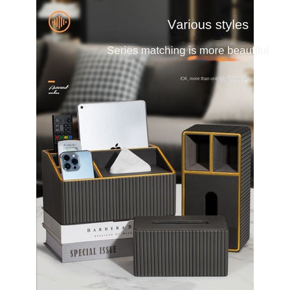 Modern Multi-function Desktop Coffee Table Remote Control Storage Box