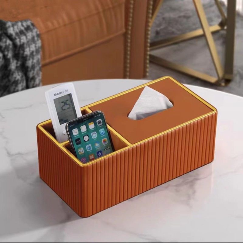 Modern Multi-function Desktop Coffee Table Remote Control Storage Box