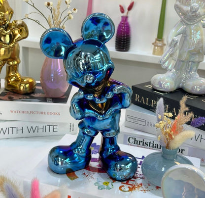 Electroplated Heart Mickey Mouse