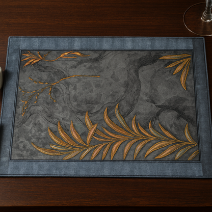 elegant dining table mats