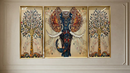 Abstract  3-Piece Wall Art Set | Modern Luxury Framed Décor
