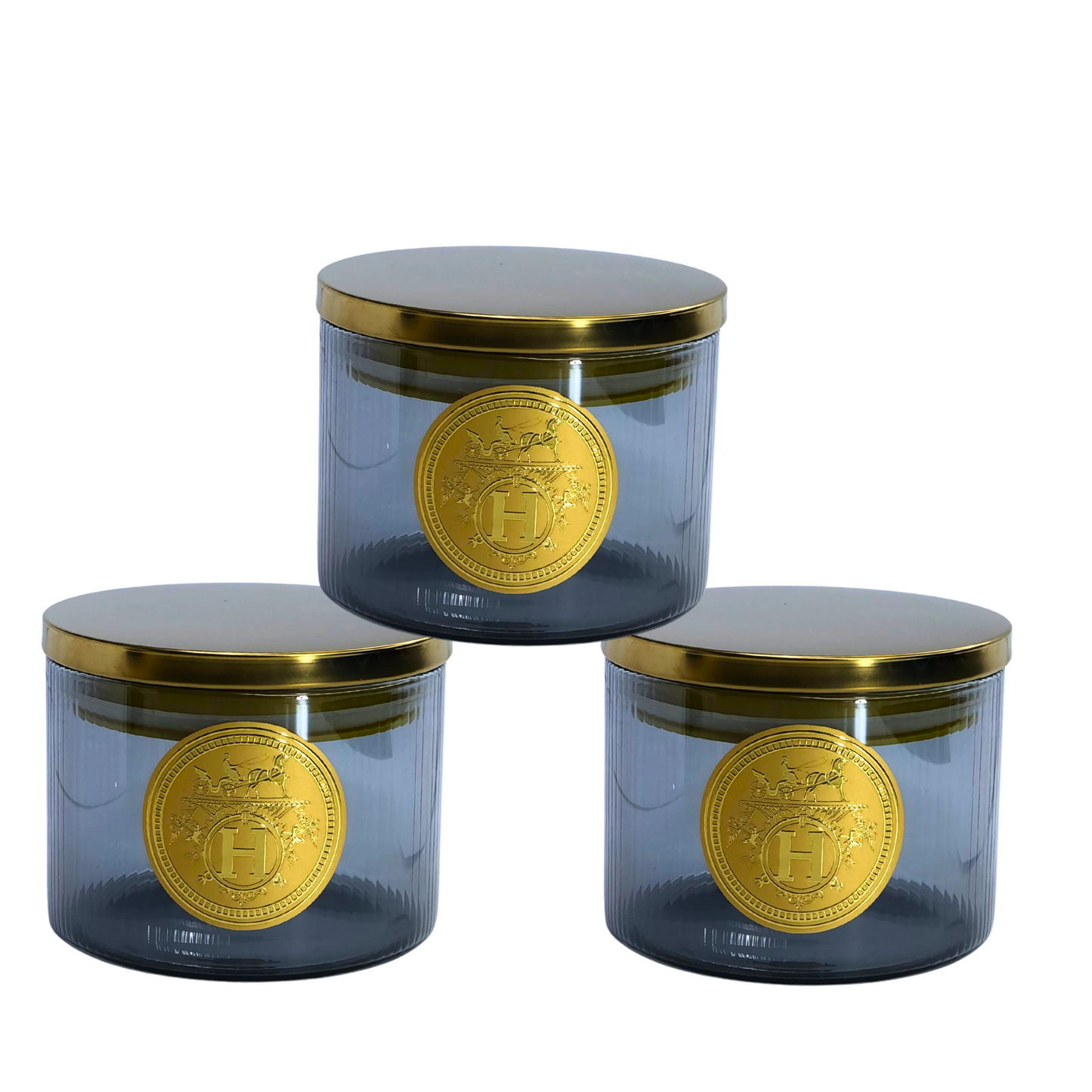 Luxury Isabella Jar Set – Pack of 3 Elegant Storage Containers