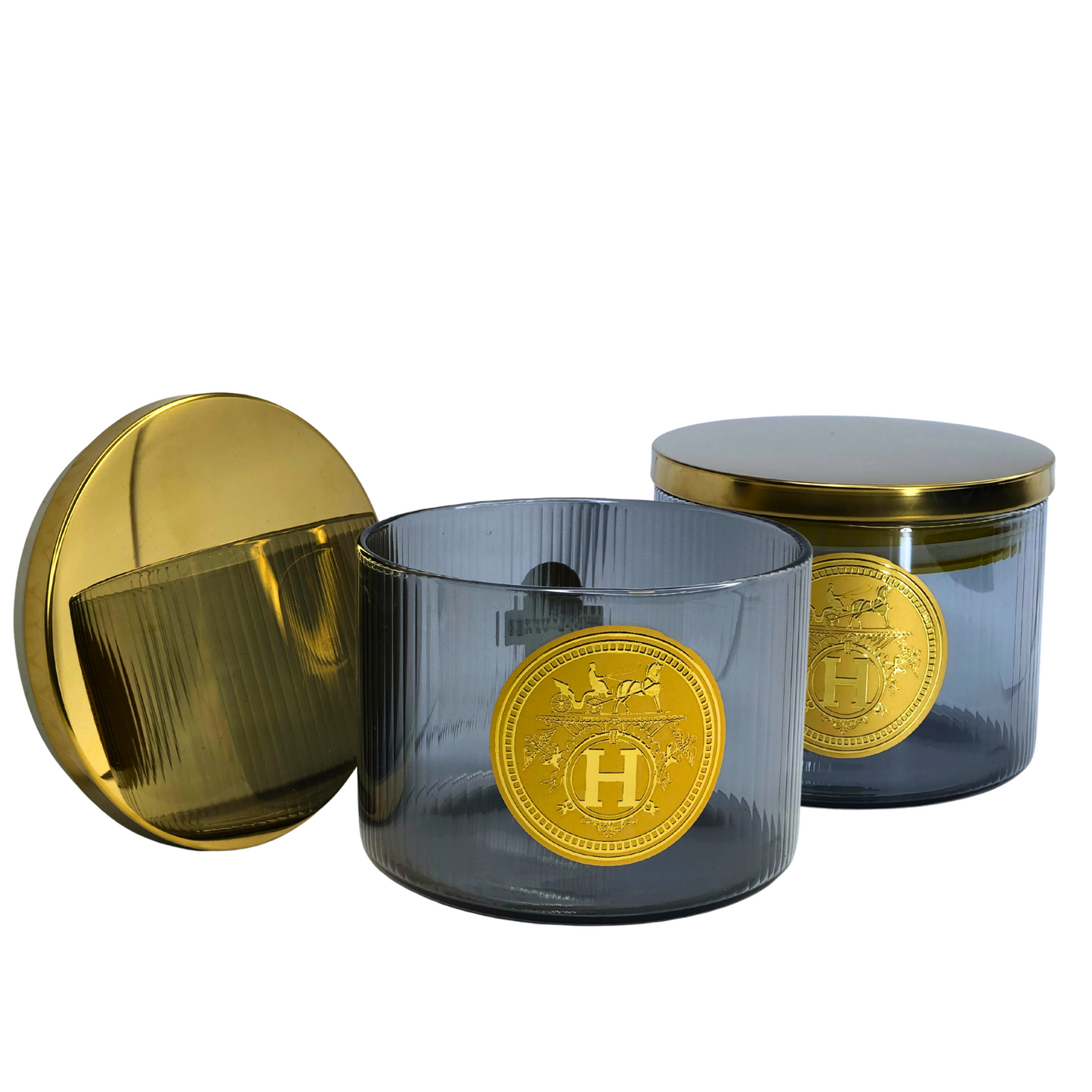 Luxury Isabella Jar Set – Pack of 3 Elegant Storage Containers
