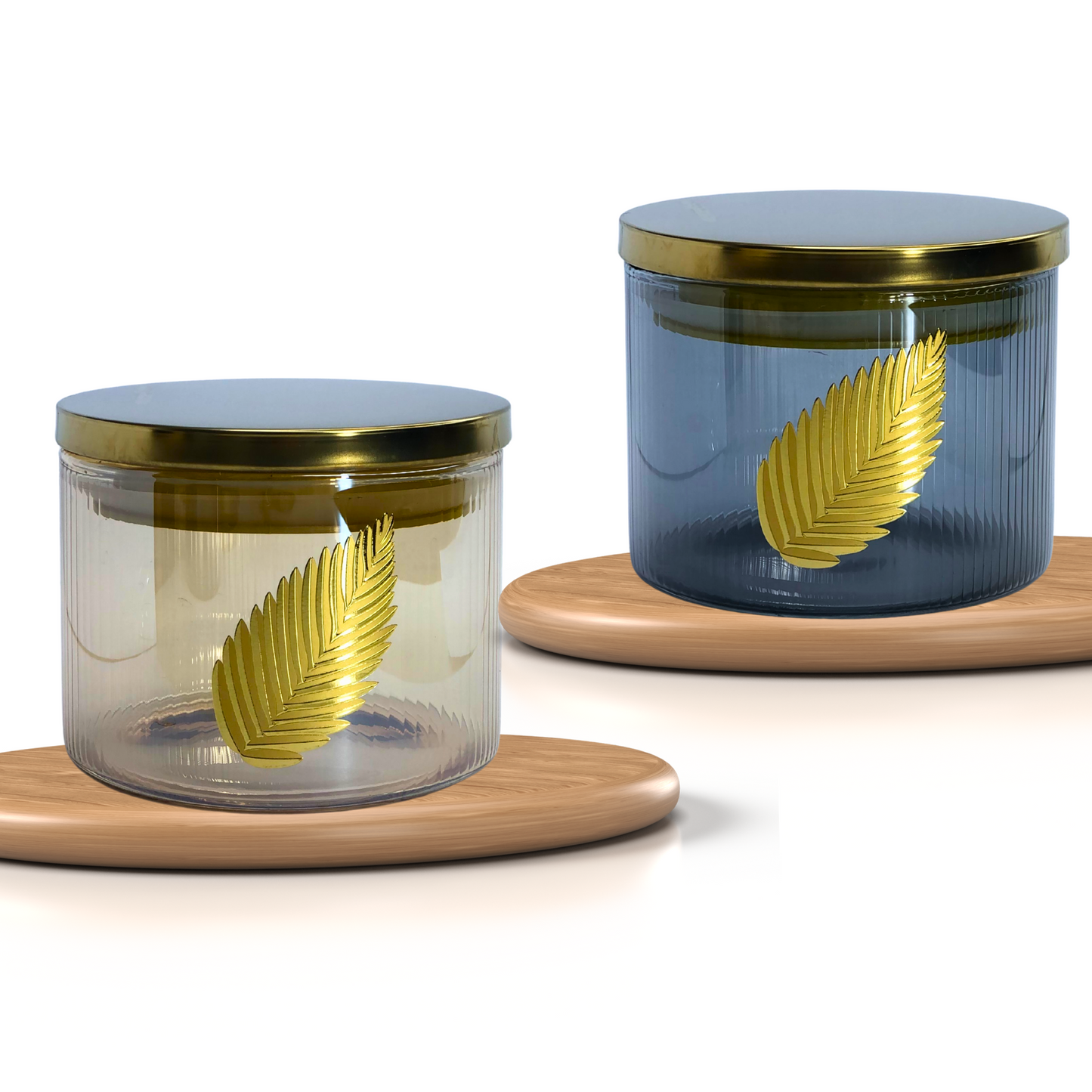 Luxury Isabella Jar Set – Pack of 3 Elegant Storage Containers