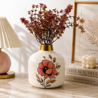 LUXURY METAL VASE