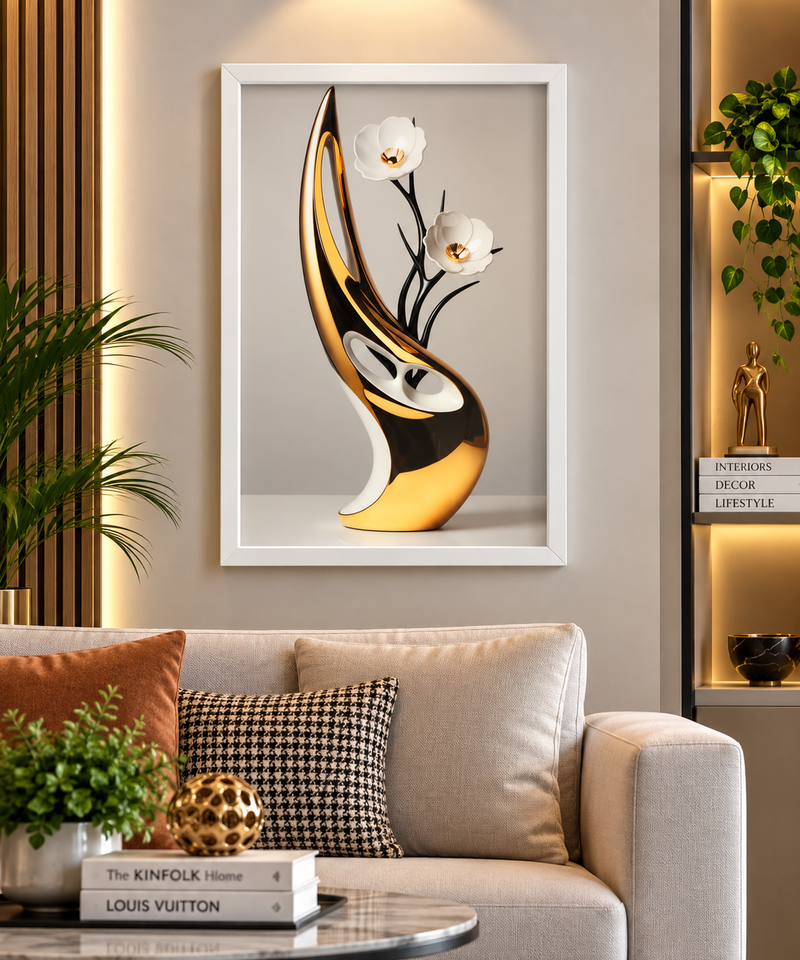 Luxury Statement Framed Wall Art Collection