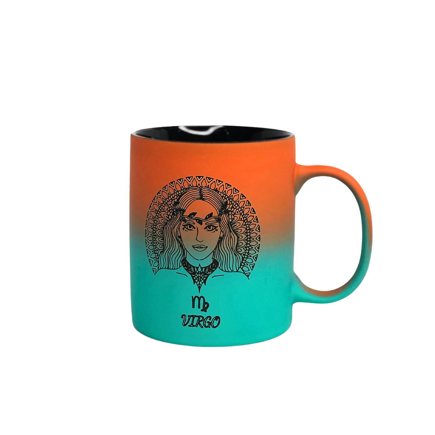 Vibrant Gradient Ceramic Mugs – Zodiac Edition