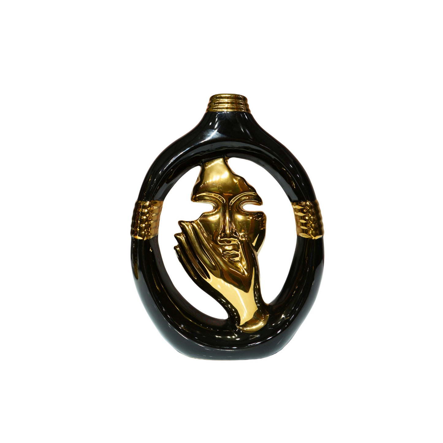 Resin Ceramic Hand Ornament Figurine Deco